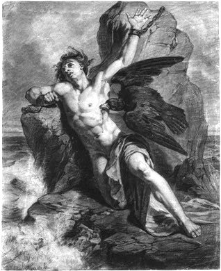 prometheus and the eagle