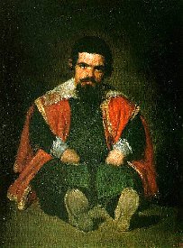 Portrait of the entertainer Sebastian de Morra by Velazquez