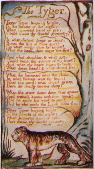 william blake the lamb and the tiger